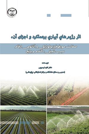 اثر رژیم‌های آبیاری بر عملکرد و اجزای آن