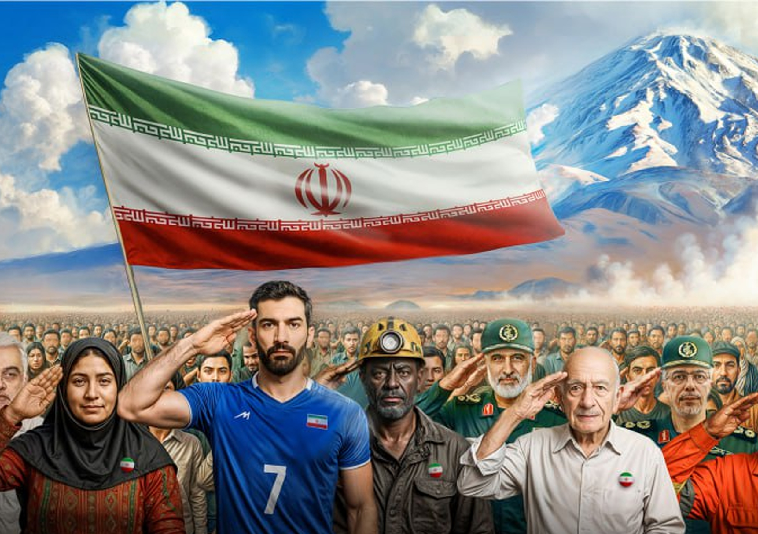 تازیانه‌هاىِ آتش، قامت‌هاىِ فولاین؛ ملتی که هرگز زانو نمی‌زند