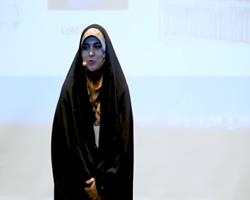 اجرای مهسا ملکی در دومین دوره مسابقات ملی‌ ارائه سه‌ دقیقه‌ای (بخش پژوهش)